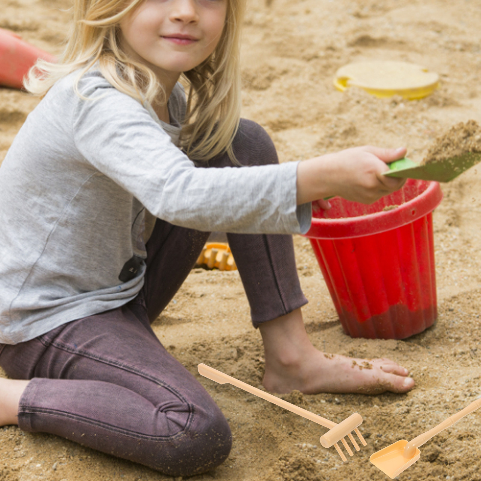Zen Gardening Tools - 6Pcs Zen Sand Garden Tools Sand