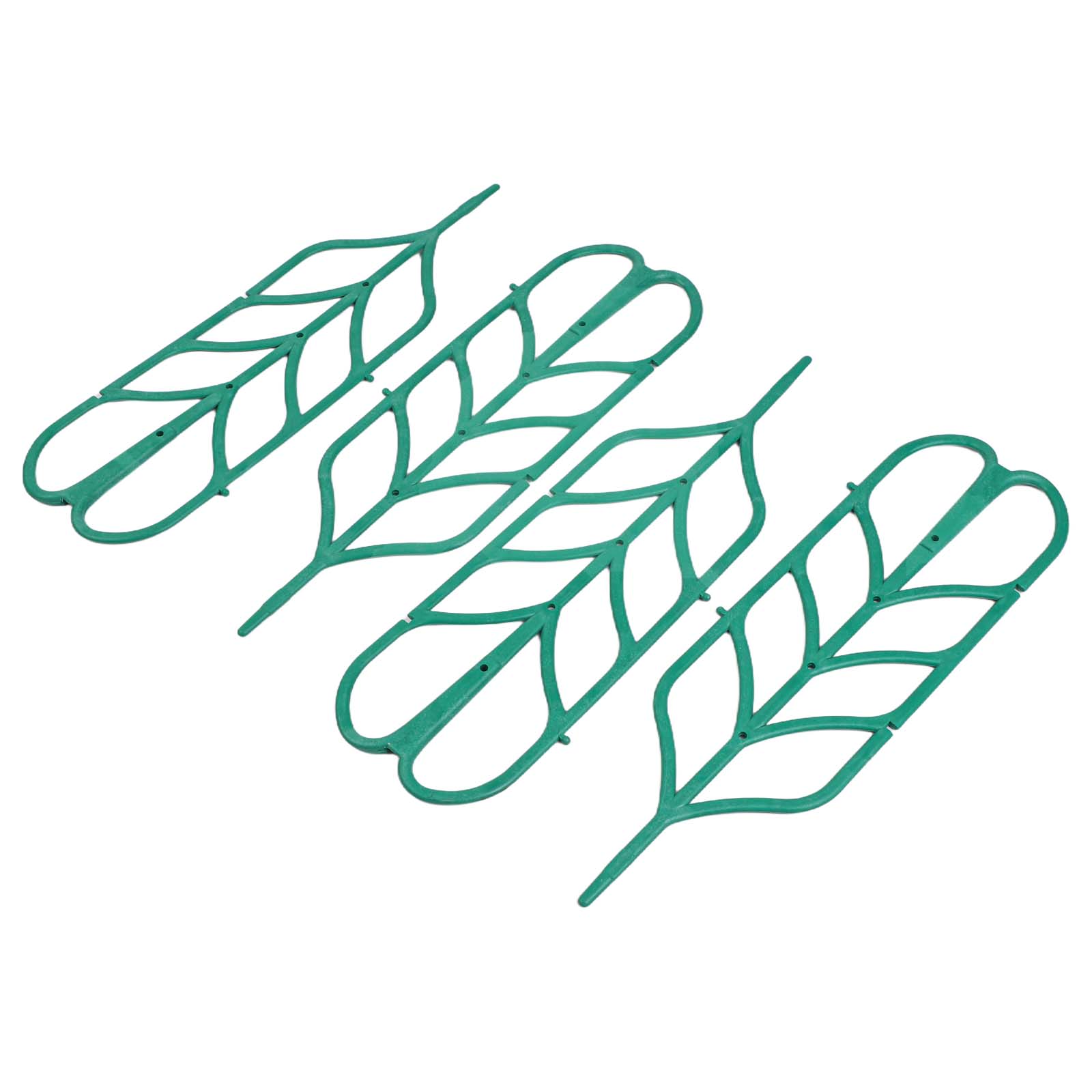 Gardening Tools Green - Green Plastic Plant Support Brackets 8pcs