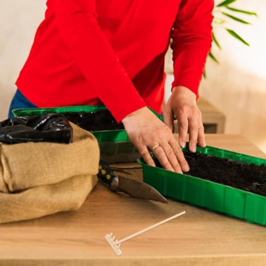 Bamboo Mini Rake Set 4 Pcs for - Zen Gardening Tools review and price