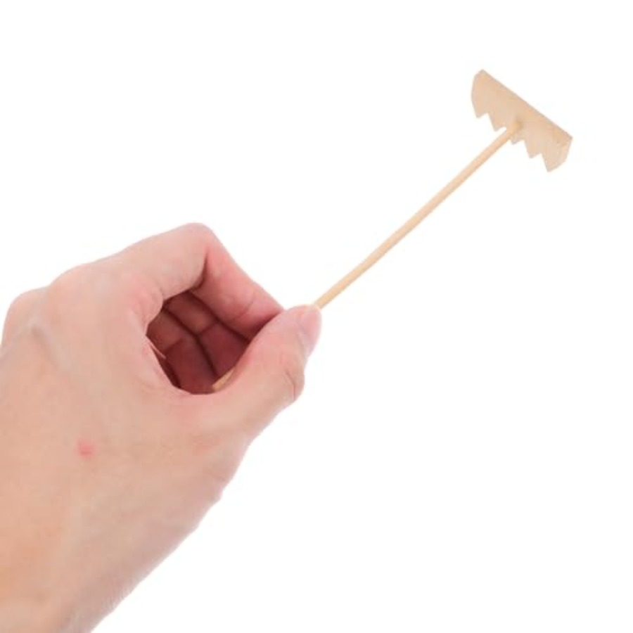 Bamboo Mini Rake Set 4 Pcs for - Zen Gardening Tools review and price