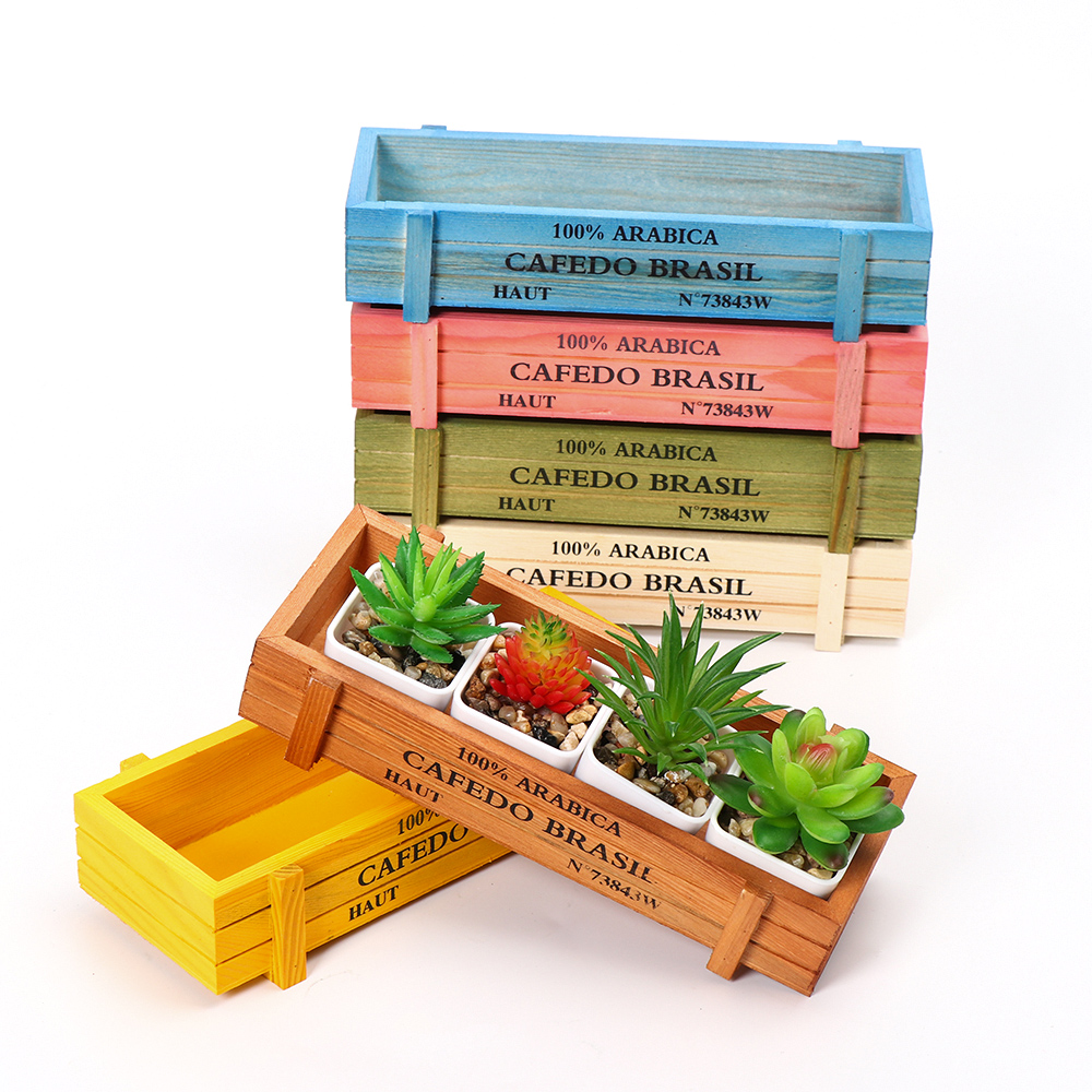 Natural Wooden Flowerpot Garde - Gardening Tools Green review and price