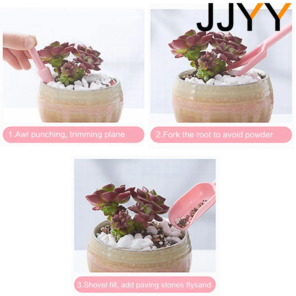 4Pcs Mini Succulent Planter Ac - Gardening Tools Green review and price