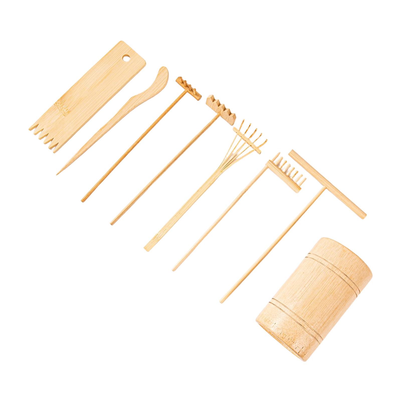 8 Pieces Mini Zen Sand Rake Cr - Zen Gardening Tools review and price
