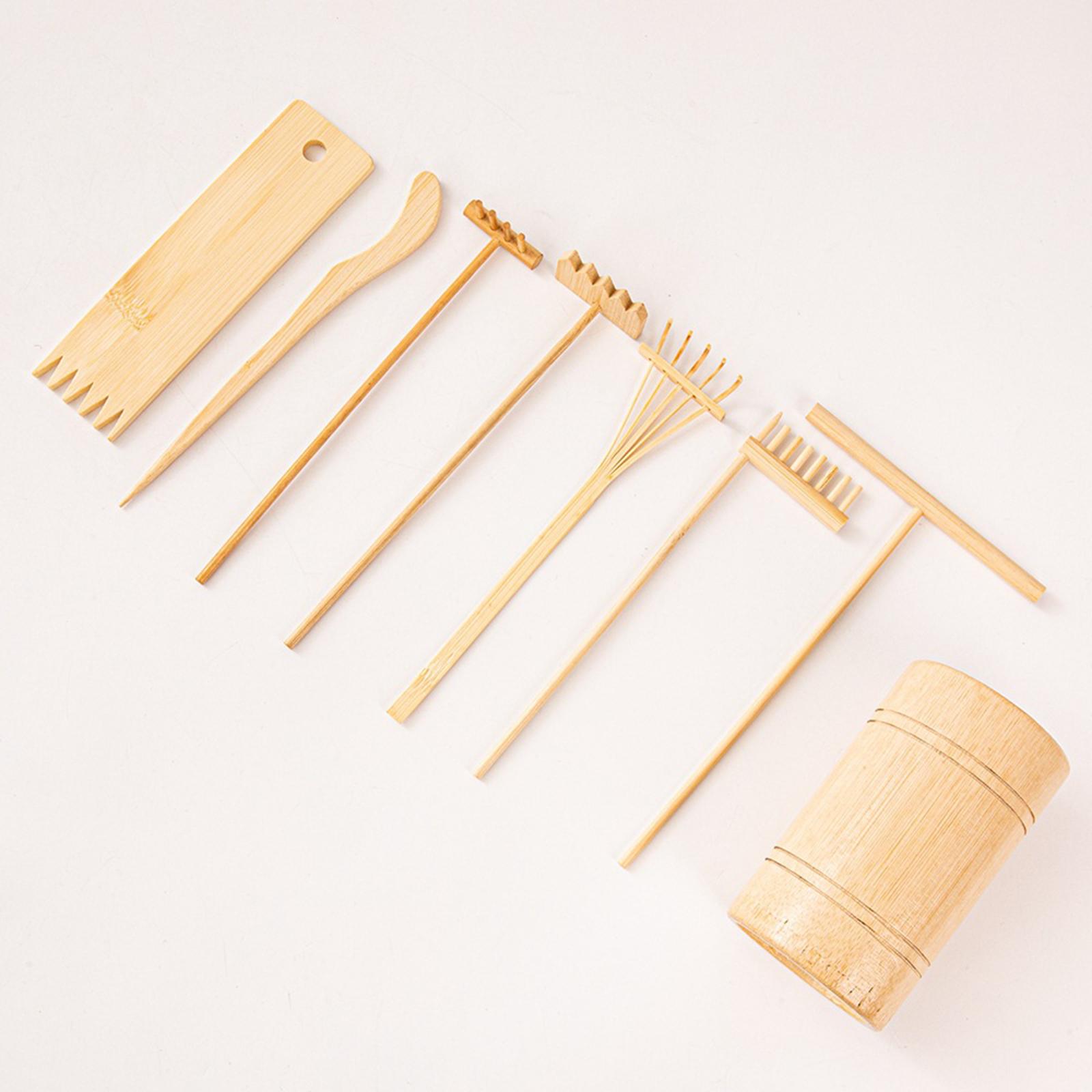 8 Pieces Mini Zen Sand Rake Cr - Zen Gardening Tools review and price