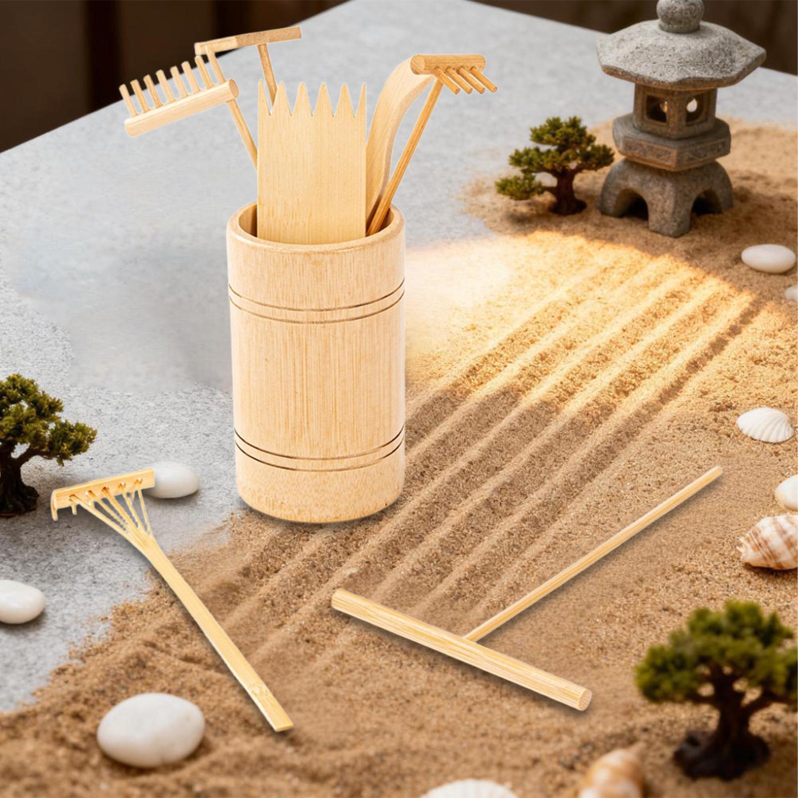 8 Pieces Mini Zen Sand Rake Cr - Zen Gardening Tools review and price