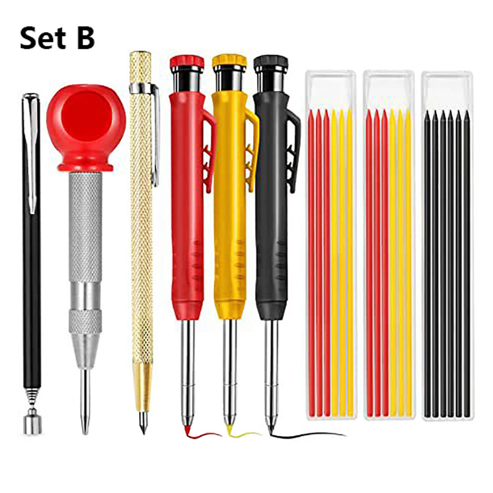 A/B/C/D Set Carpenter Pencils  - Gardening Tools B&Q review and price
