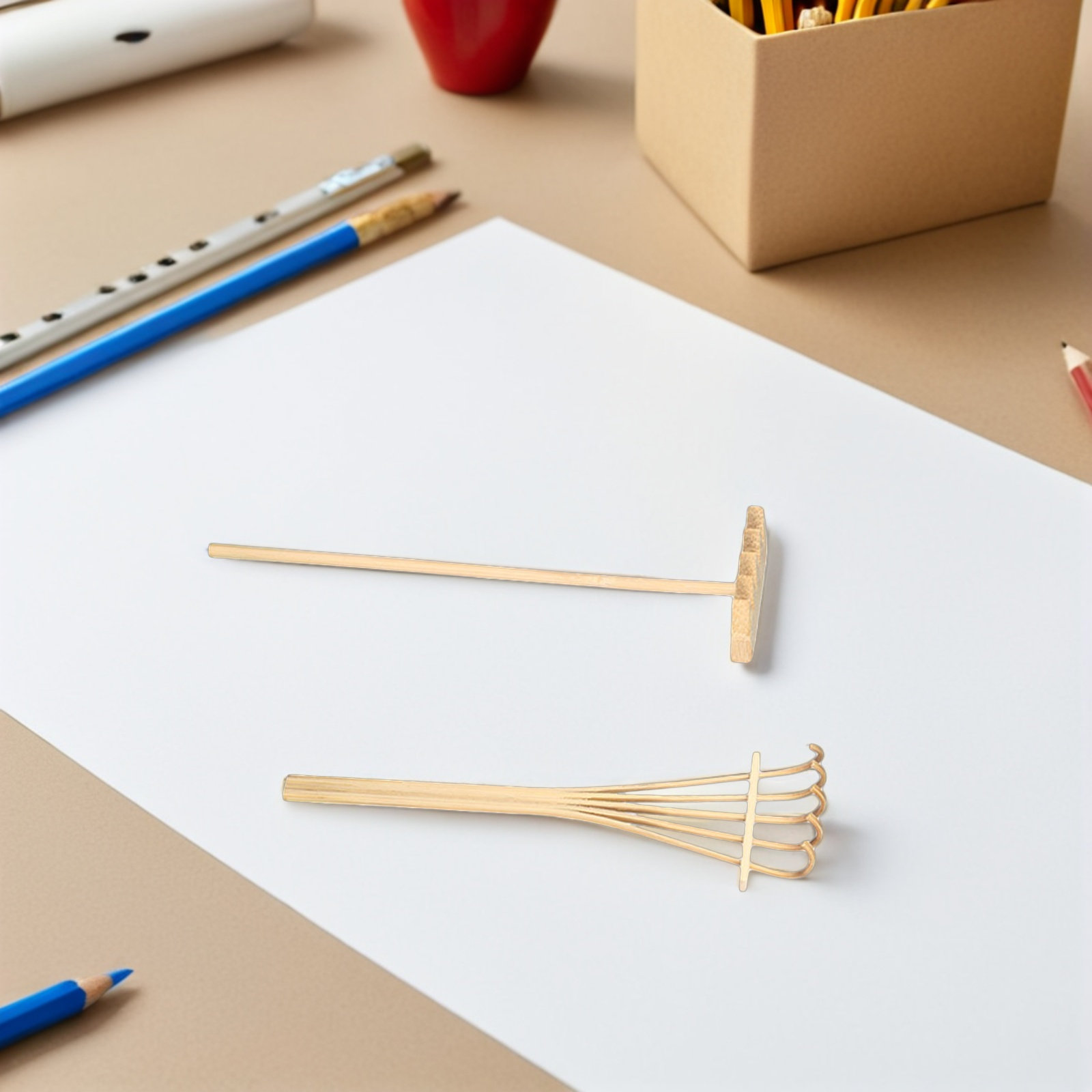 6Pcs Mini Sand Rake Set Bamboo - Zen Gardening Tools review and price