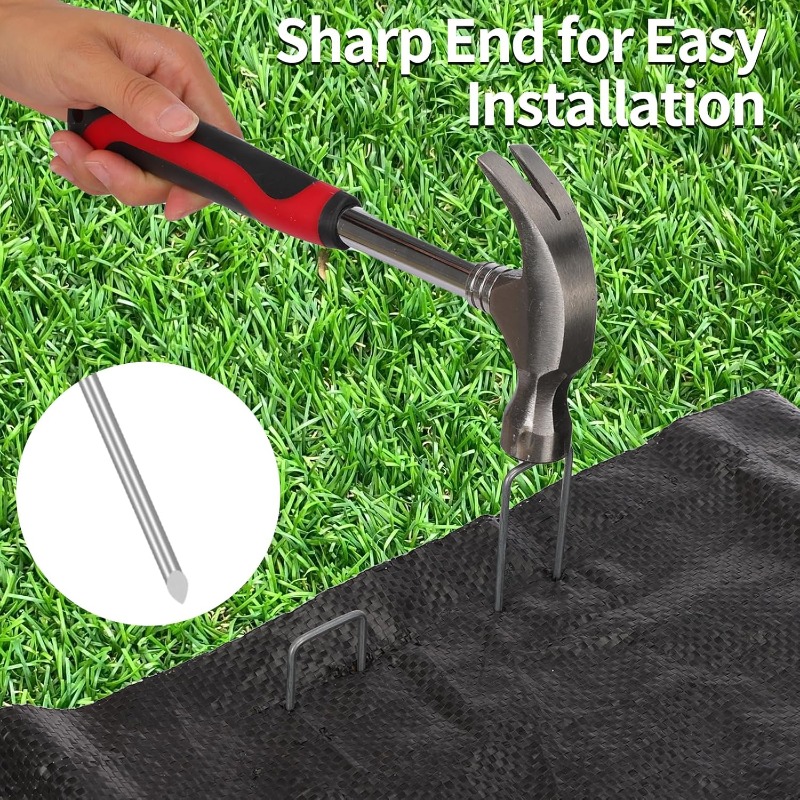 10 Pcs U-shaped Garden Nails A - Gardening Tools Used review and price