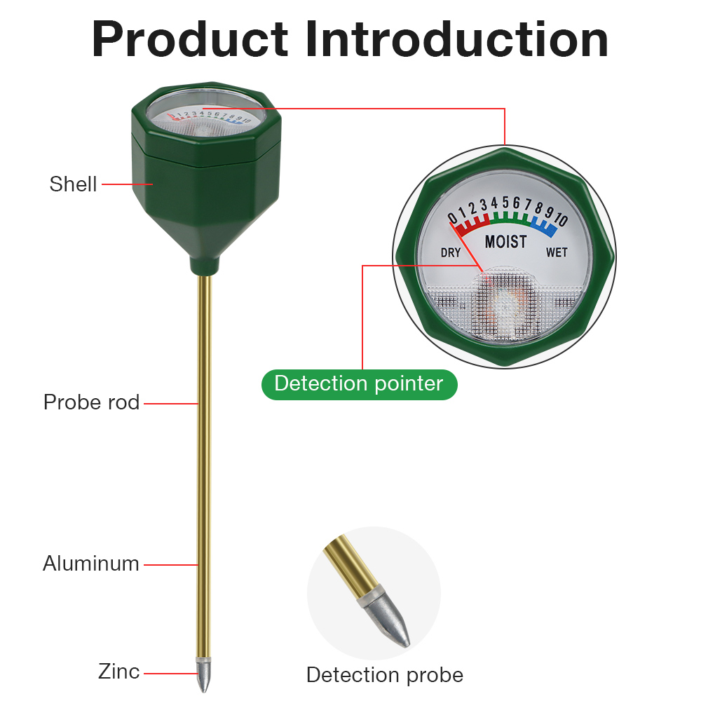 Mini Portable Soil Moisture Me - Gardening Tools Required review and price