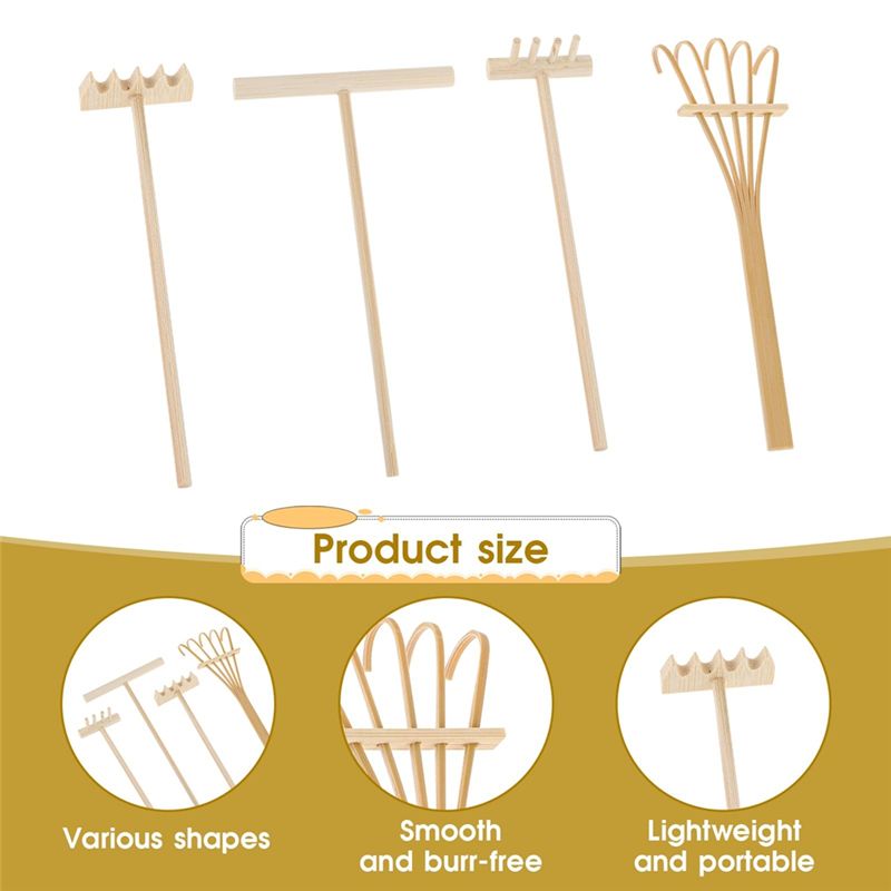 AEE4-Zen Garden Rake Tool Set  - Zen Gardening Tools review and price