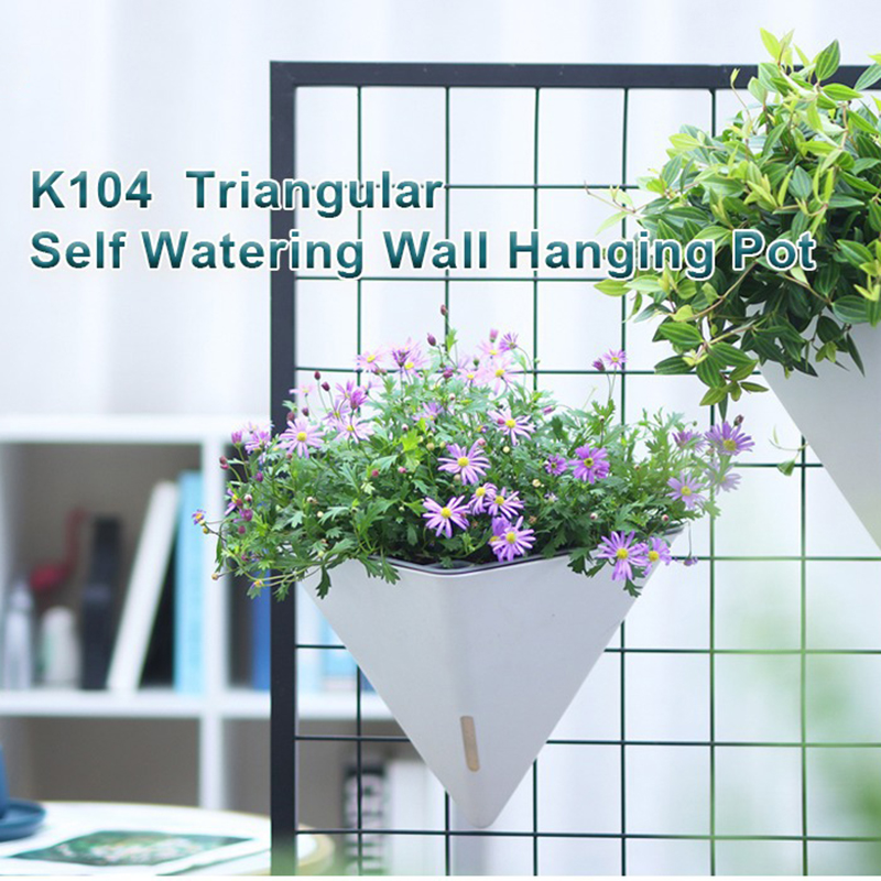 Fashion Triangular Wall Mounte - Gardening Tools Green review and price