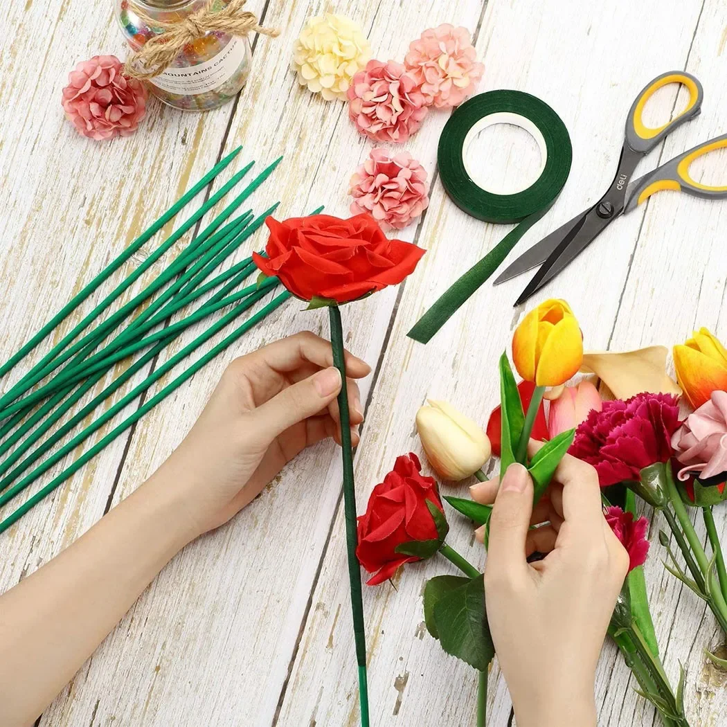 10pcs 40cm Green Bamboo Plant  - Gardening Tools Green review and price