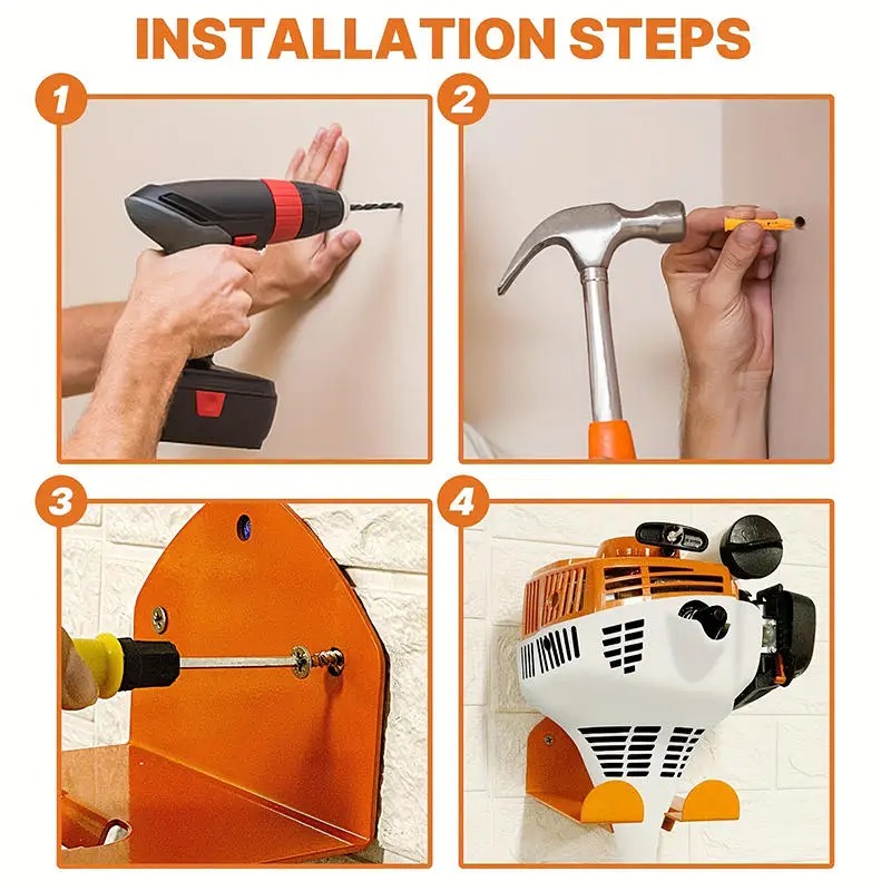 Grass Trimmer Storage Hanger,  - Gardening Tools Required review and price