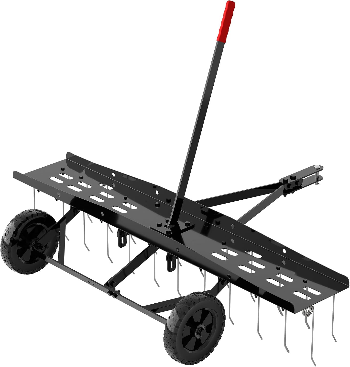Tow Behind Lawn Dethatcher Rak - Gardening Tools Lawn Mower review and price