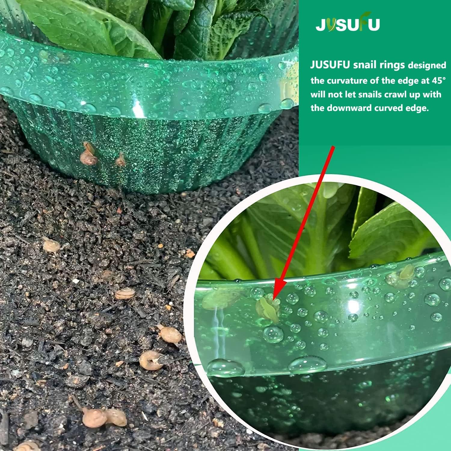 1/30pcs Plants Slug Protection - Gardening Tools Green review and price