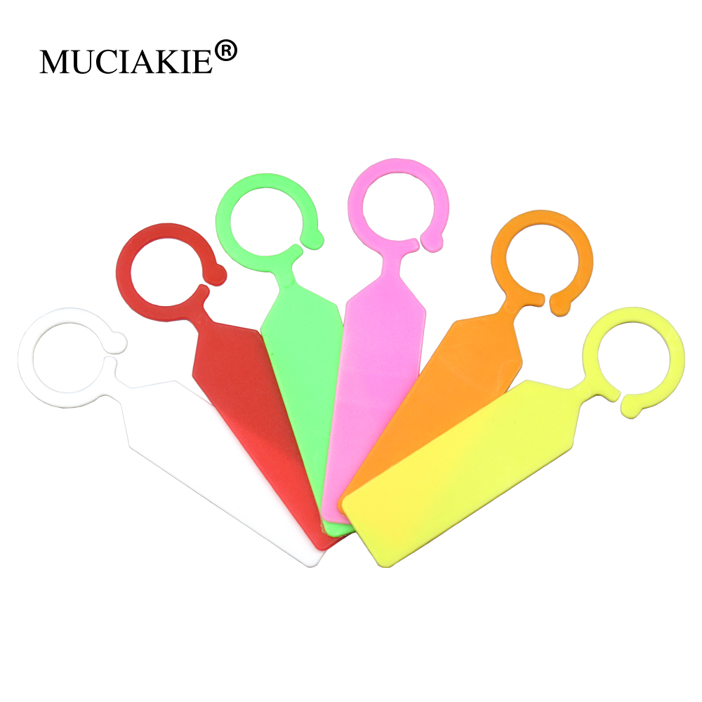 MUCIAKIE 50PCS Ring Plastic Ha - Plant Label Tags review and price