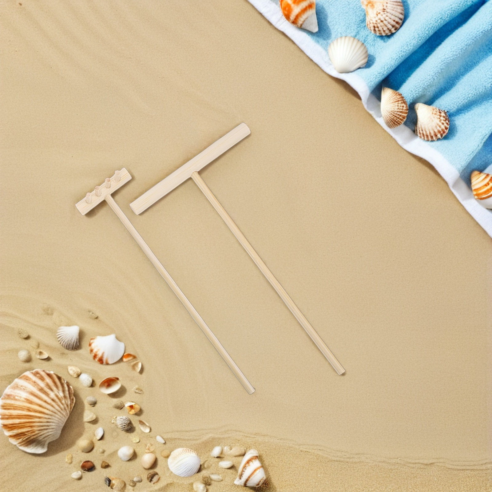 5Pcs Mini Bamboo Zen Garden Ra - Zen Gardening Tools review and price