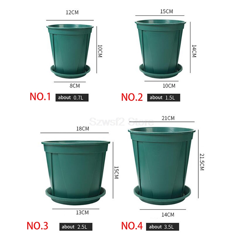 5/10pcs Green Plastic Plant Fl - Gardening Tools Green review and price