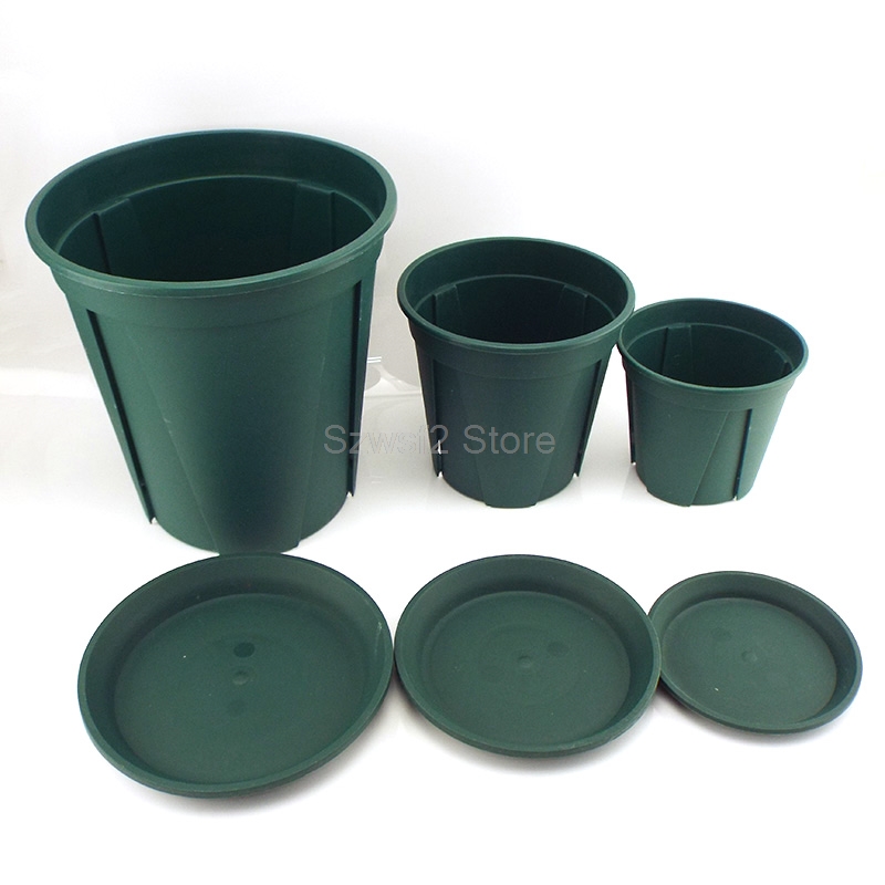 5/10pcs Green Plastic Plant Fl - Gardening Tools Green review and price