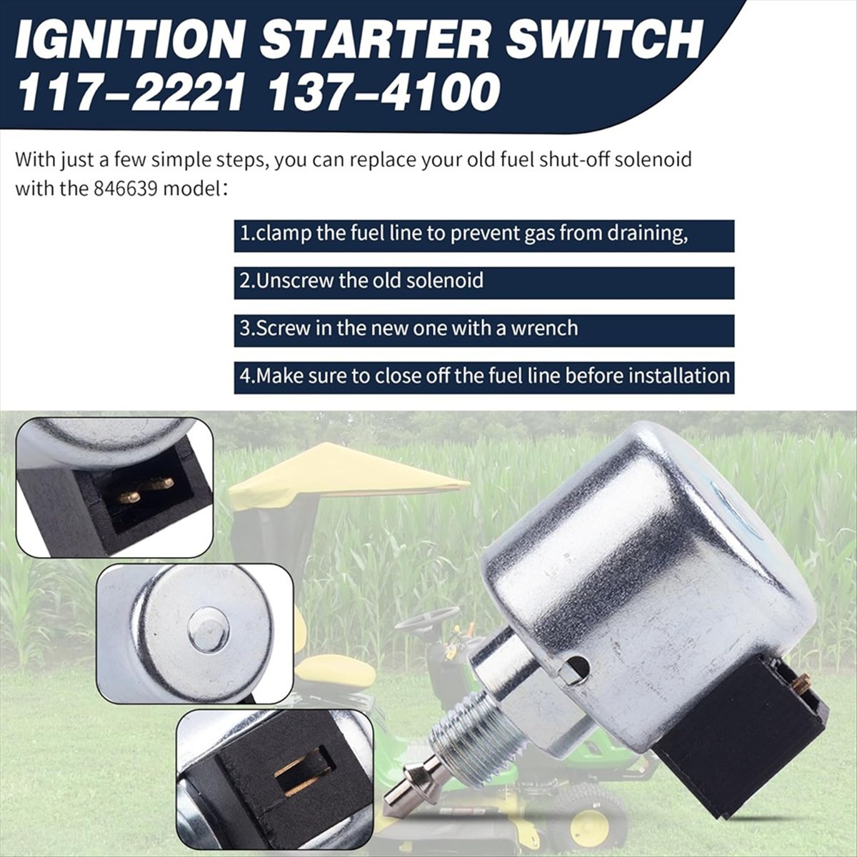 AT16 846639 Shut-Off Solenoid  - Gardening Tools B&Q review and price